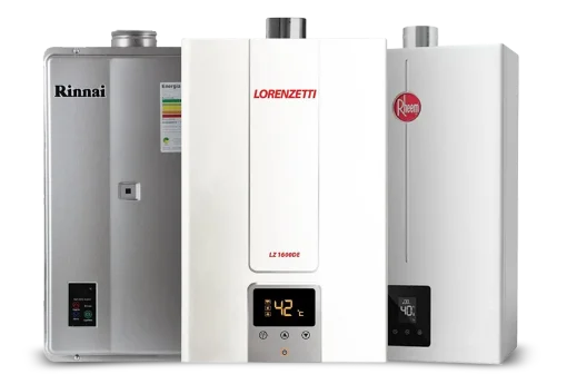 Aquecedores a gás — venda com instalação